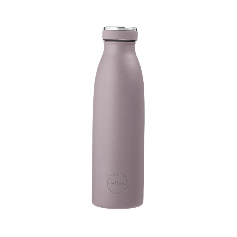 Aya&Ida, Drinking Bottle 500 ml, Water Bottle in stainless steel, Food  grade approved, 10 colours