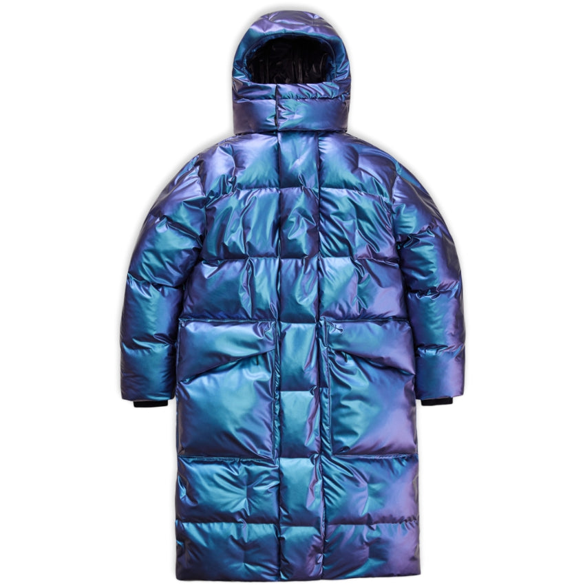 Rains® Alta Long Puffer Jacket in Sand for $680