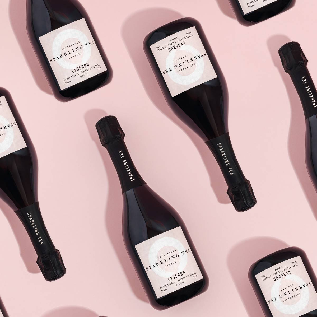 Copenhagen Sparkling Tea - Lyserød - 750ml - CPHAGEN