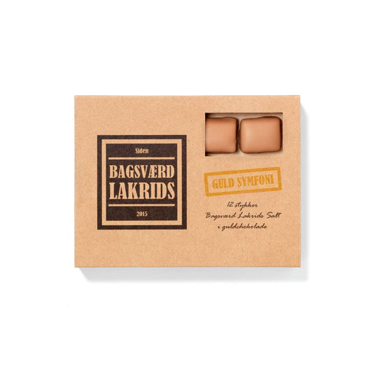 Bagsværd Lakrids Guld Symfoni - Salt Covered in caramelised white chocolate (125g) - CPHAGEN
