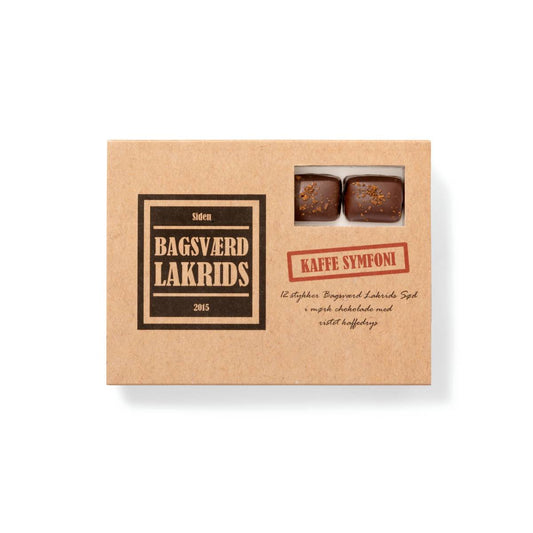 Bagsværd Lakrids Kaffe Symfoni - Sweet covered in Dark Chocolate & Coffee (125g) - CPHAGEN