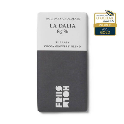 Friis-Holm La Dalia 85% Dark Chocolate (100g) - CPHAGEN