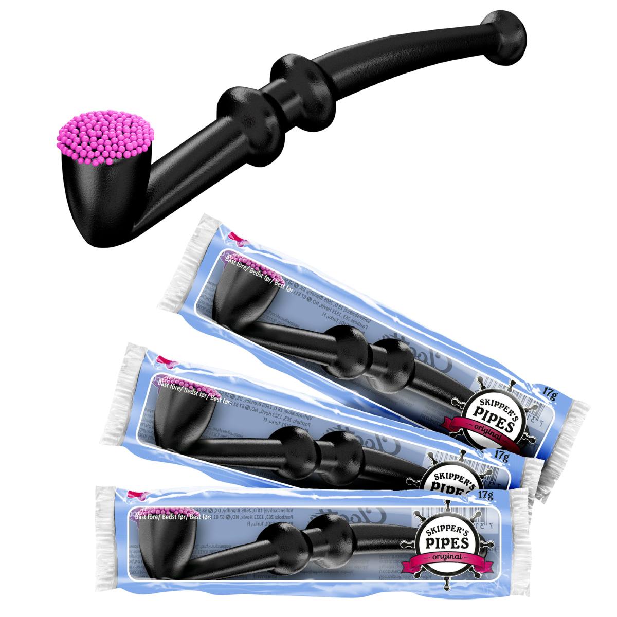 Malaco Skipper's Pipes Original (17g) - CPHAGEN