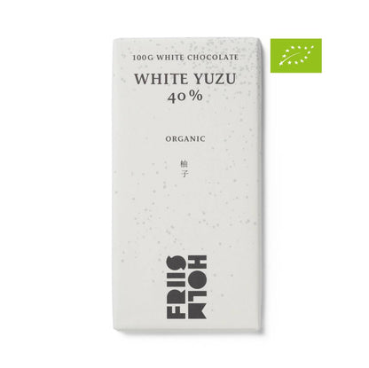 Friis-Holm 40% White Chocolate Yuzu (100g) - CPHAGEN