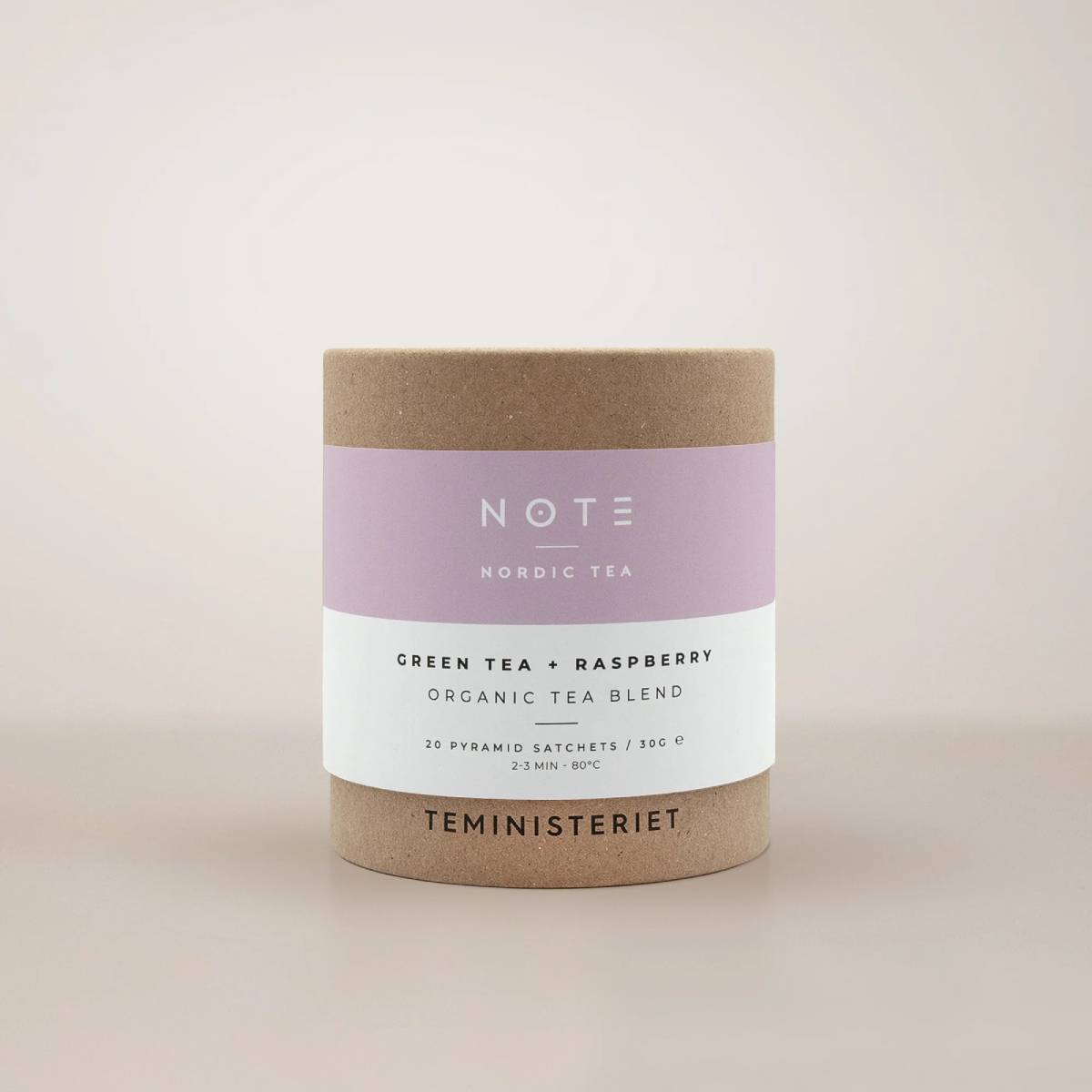 Teministeriet Note - Green Tea Raspberry (30g) - CPHAGEN