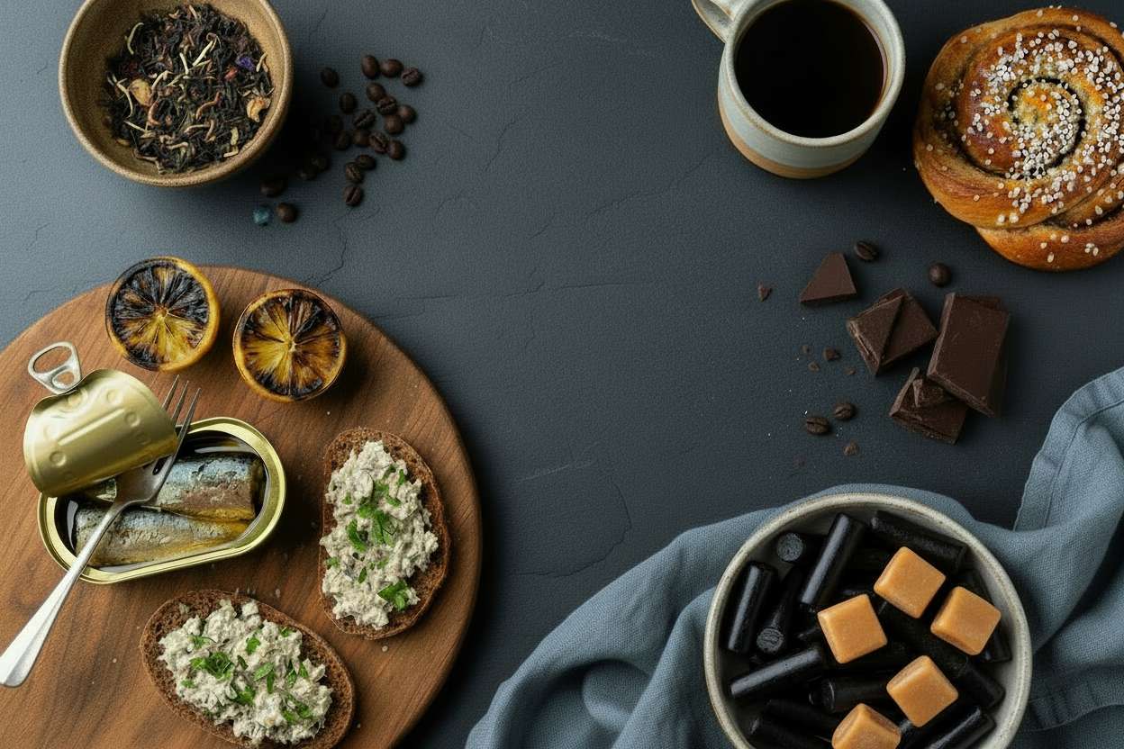 High resolution Nordic gourmet food banner
