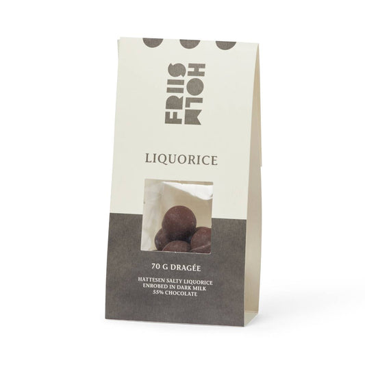 Friis-Holm Dragée Liquorice (70g)