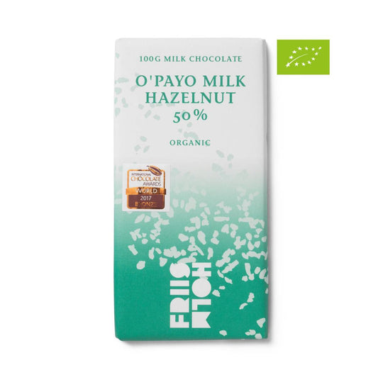 Friis-Holm O'Payo Milk Hazelnut 50% (100g)