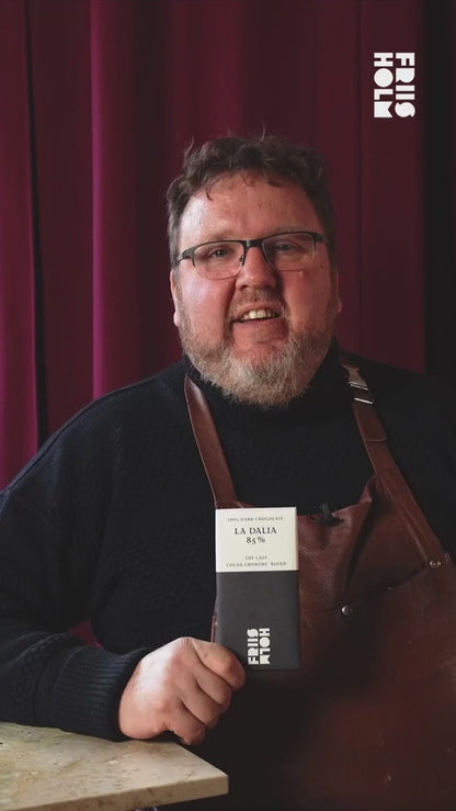 Friis-Holm La Dalia 85% Dark Chocolate (100g)