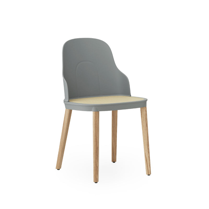 Normann Copenhagen Allez Chair - Molded Wicker Seat - Oak