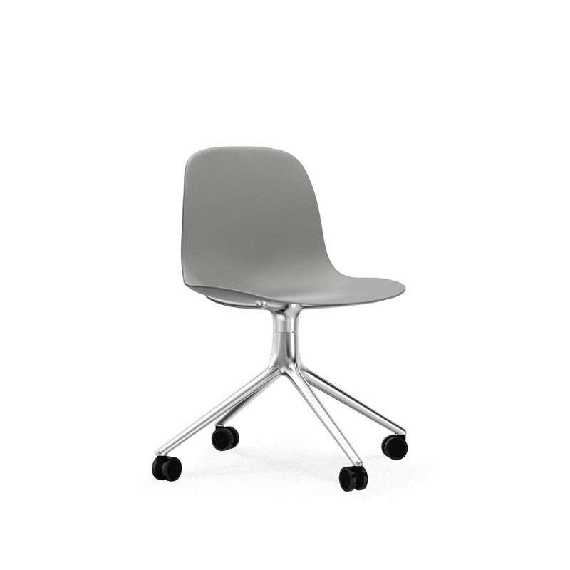 Normann Copenhagen Form Chair Swivel 4W Aluminium