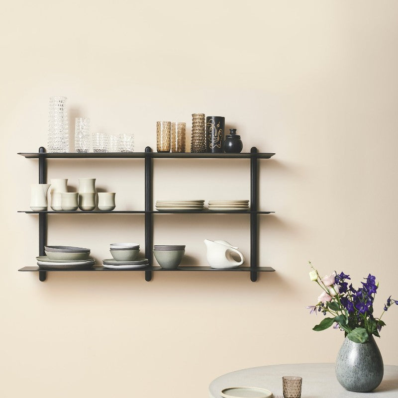 Nivo shelf hooks black - 3 pcs. – Gejst Design