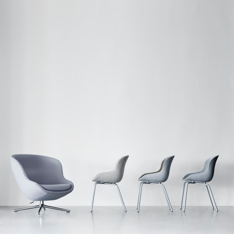 Normann Copenhagen Hyg Lounge Chair Low - Swivel