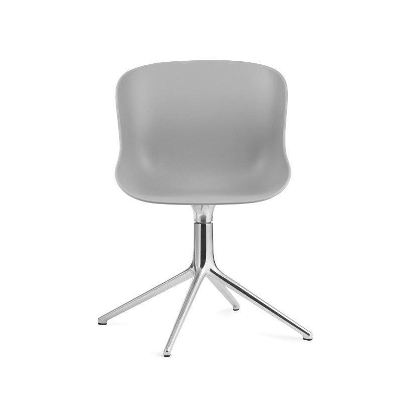 Normann Copenhagen Hyg Chair Swivel 4L Aluminum - Polypropylene