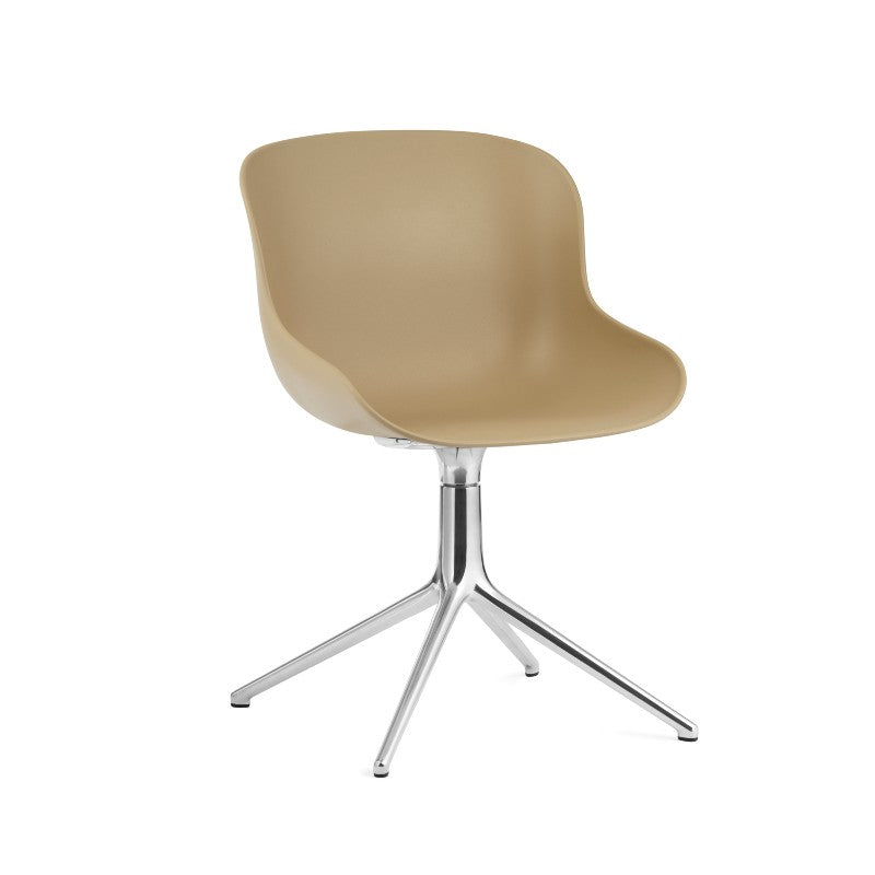 Normann Copenhagen Hyg Chair Swivel 4L Aluminum - Polypropylene