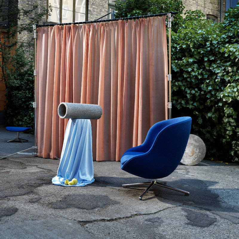 Normann Copenhagen Hyg Lounge Chair Low - Swivel & TILT