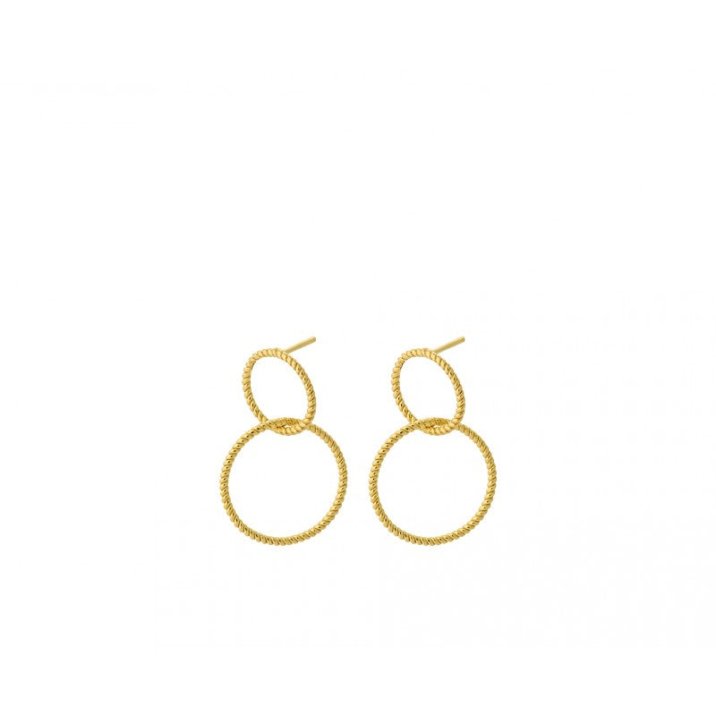 Pernille Corydon Double Twisted Earrings